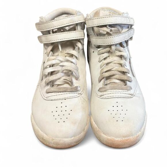 Vintage Womens Reebok Classic Trainers SZ 4.5 - Picture 2 of 4